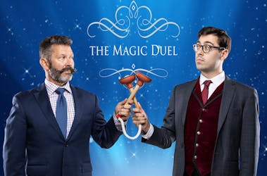 Ingressos para o show mágico de comédia nº 1 da DC, “The Magic Duel”